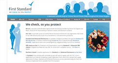Desktop Screenshot of firststandardltd.co.uk